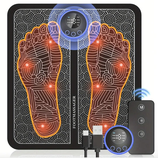 Portable Neuropathy Foot Massager Pad
